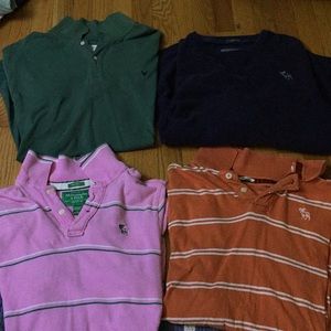 Abercrombie & fitch shirts & American eagle